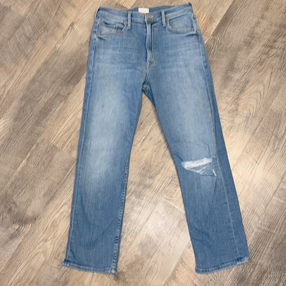 High Rise Blue Jeans - Picture 1 of 6